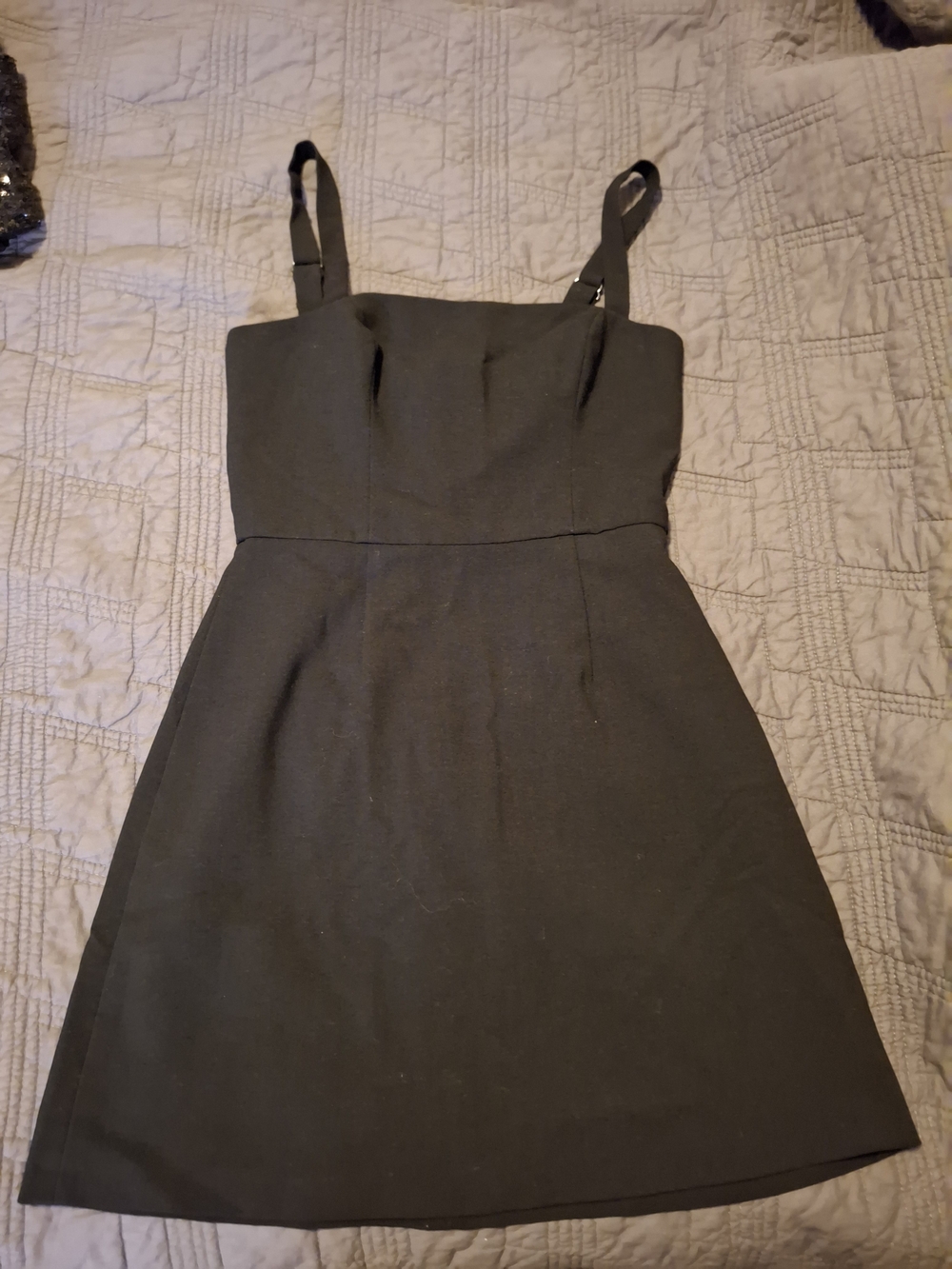 French Connection Black Sleeveless Mini Dress